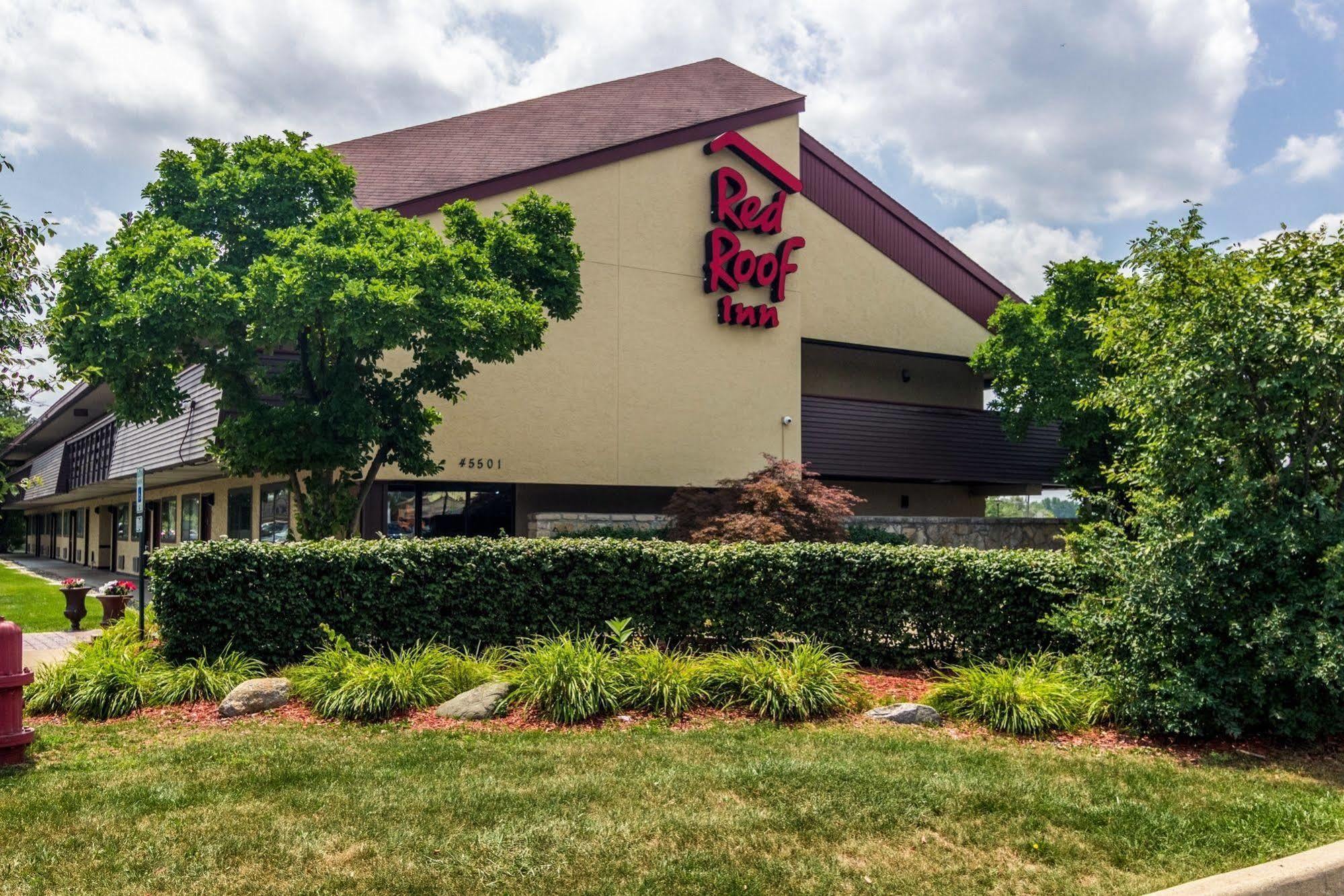 Red Roof Inn Detroit Metro Airport - Белльвилль Экстерьер фото
